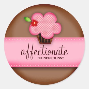 Gc Affectionate Confections Sticker by TheGreekCookie at Zazzle