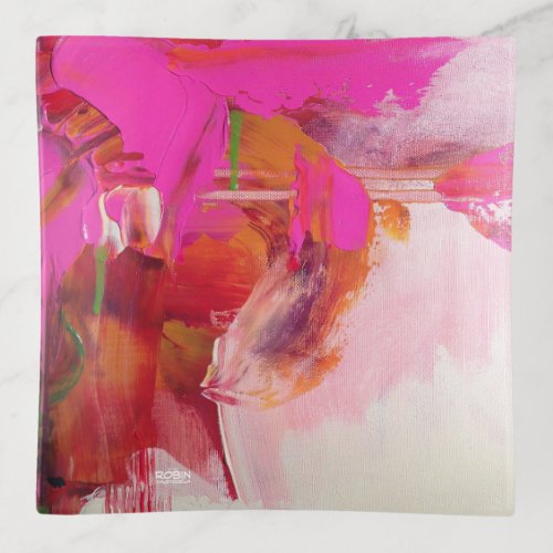 "GC Boomtown" Glass Trinket Tray