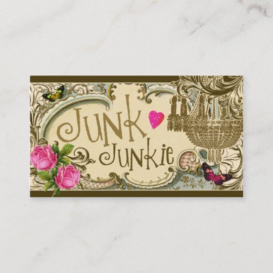 GC Customizable Junk Junkie Business Card