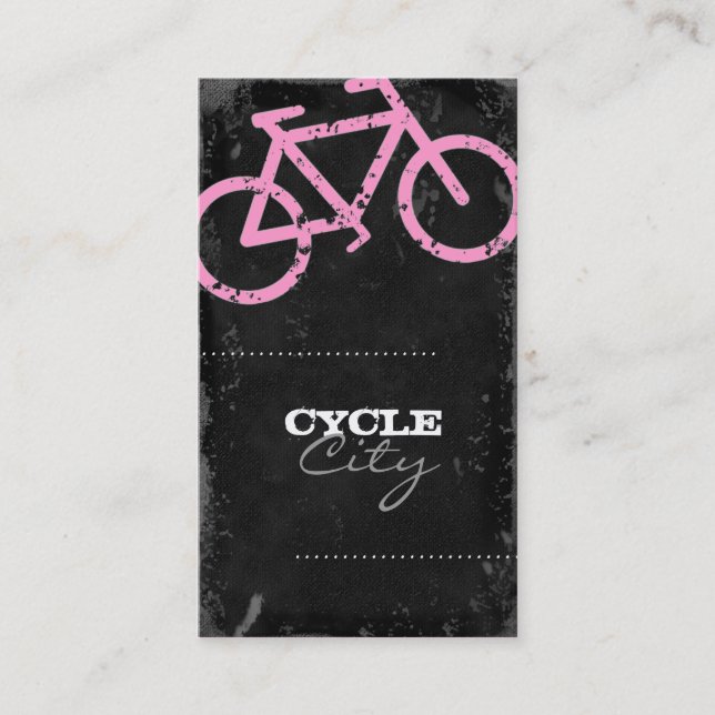 GC | Cycle City Concrete - Pink Business Card (Front)