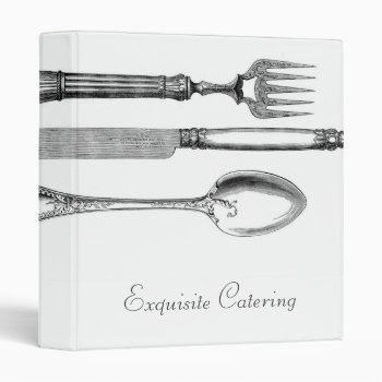 Gc | Exquisite Table Setting 3 Ring Binder by TheGreekCookie at Zazzle