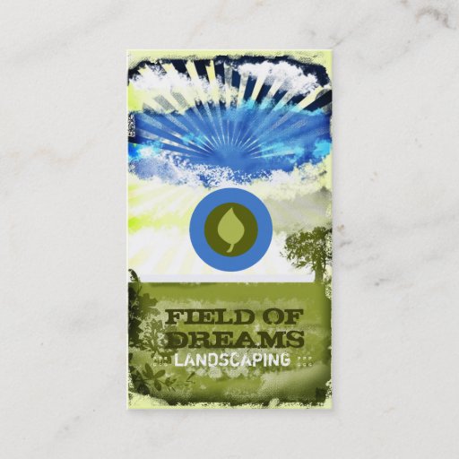 Customizable GC | Field of Dreams Business Card