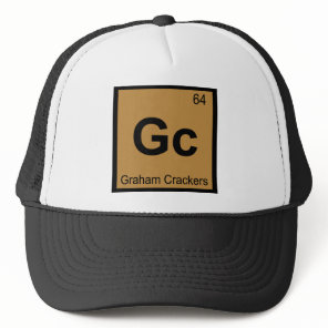Gc - Graham Crackers Chemistry Periodic Table Trucker Hat