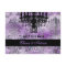 GC | Jolie Chandelier Purple Gray Damask