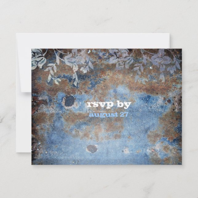 GC | Lusciously Rustic RSVP Card (Front)