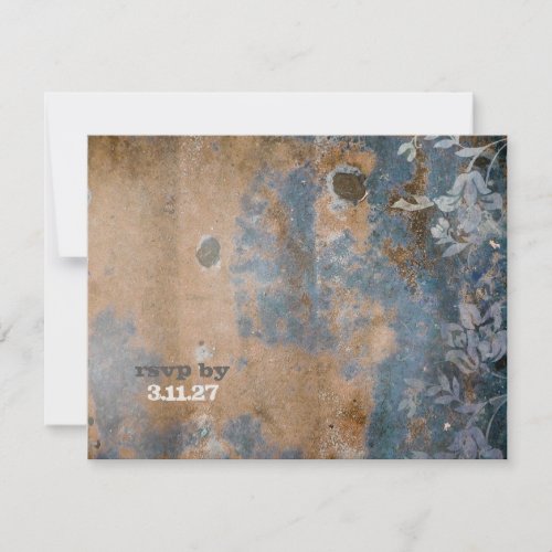 GC | Lusciously Rustic RSVP  | Golden Metallic