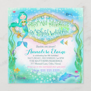 GC Magical Mermaid Invitation