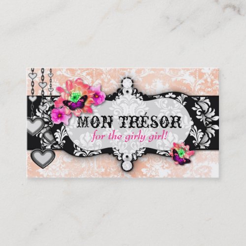 GC | Mon Trésor Hot Peaches n Cream Business Card