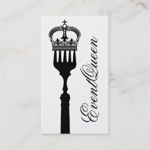 GC Queen Fork Business Card