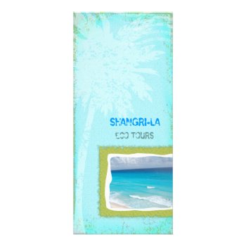 Gc | Shangri-la Forever Turquoise Chubby Rack Card by TheGreekCookie at Zazzle