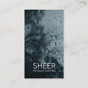 GC Sheer Water Gray Business Card