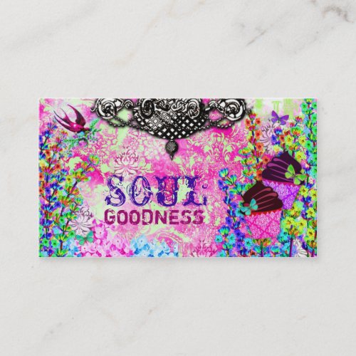 GC | Soul Goodness Cupcakes Business Card Templates