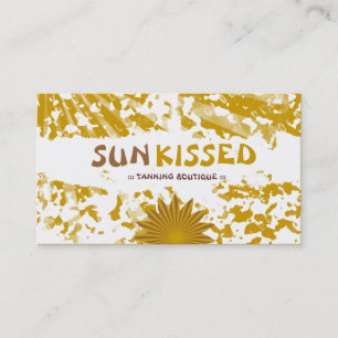 GC   Sun Kisssed Grunge & Sun Rays Business Card