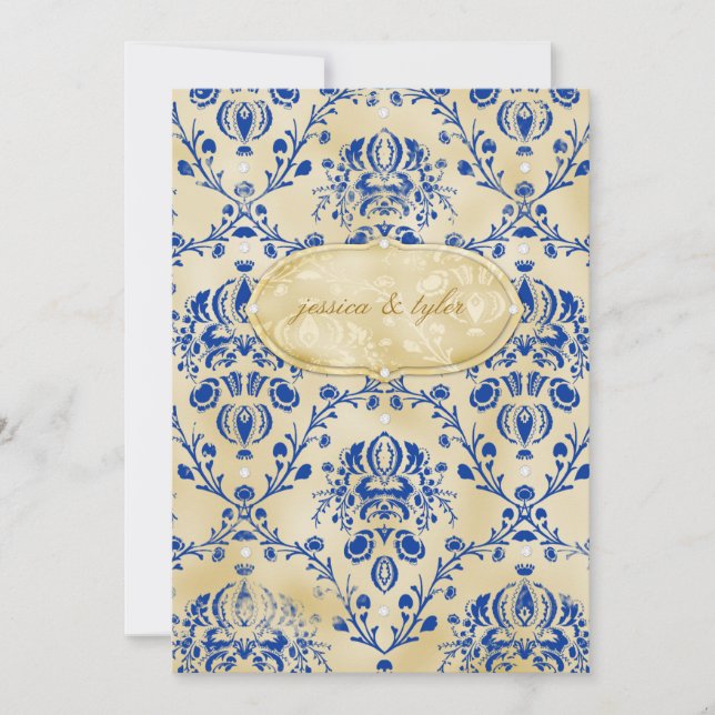 GC | Sweet Cookie Invitation |Blueberry Torte (Front)