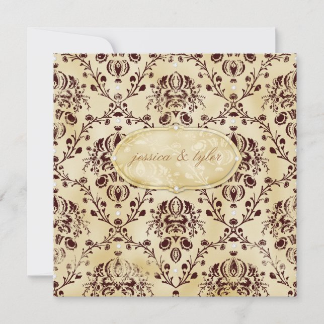 GC | Sweet Cookie Invitation | Chocolate Truffle (Front)