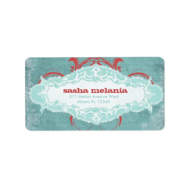 GC | Tantalizing Turquoise Red Label (Front)