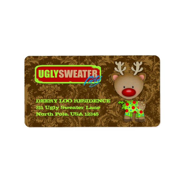 GC Ugly Sweater Party Labels (Front)