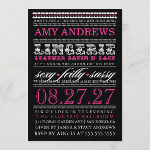 GC Vintage Bachelorette Party Wedding Bells Are .. Invitation