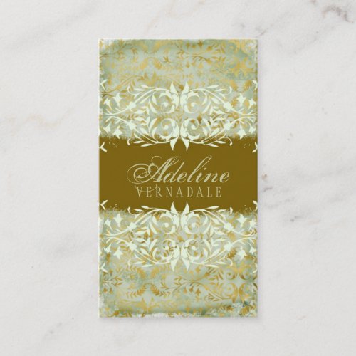 GC | Vintage Melon Gold Business Card