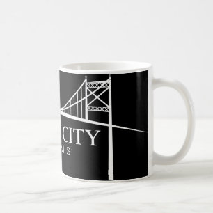 GCF - White on Black Mug