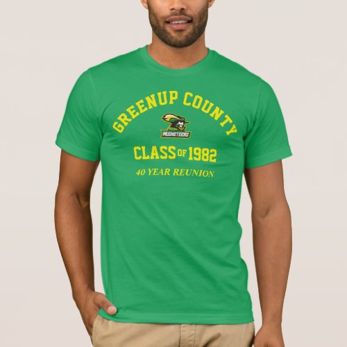 GCHS 82 reunion T_Shirt green