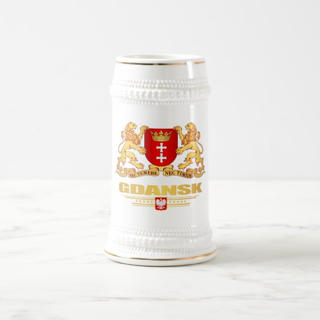 Gdansk COA Beer Stein (Center)
