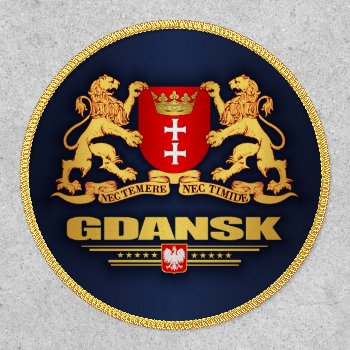 Gdansk Coa Patch by NativeSon01 at Zazzle