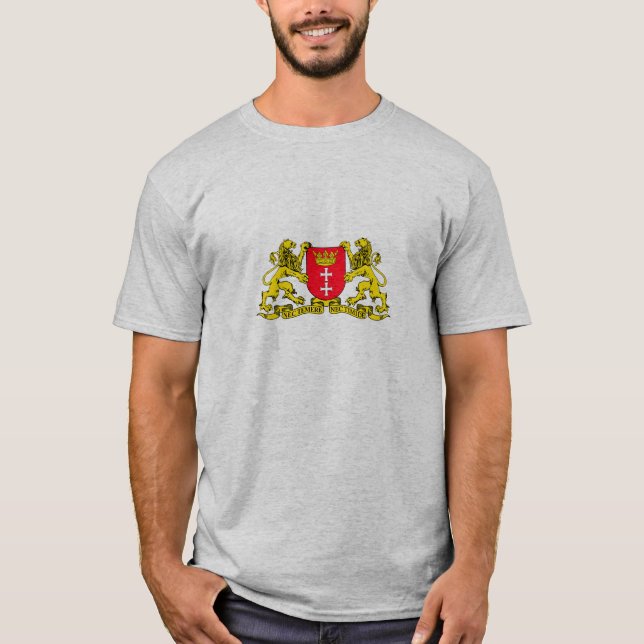 Gdansk coat of arms T-shirt (Front)
