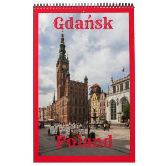 Gdańsk - Danzig - Poland - Europe Calendar