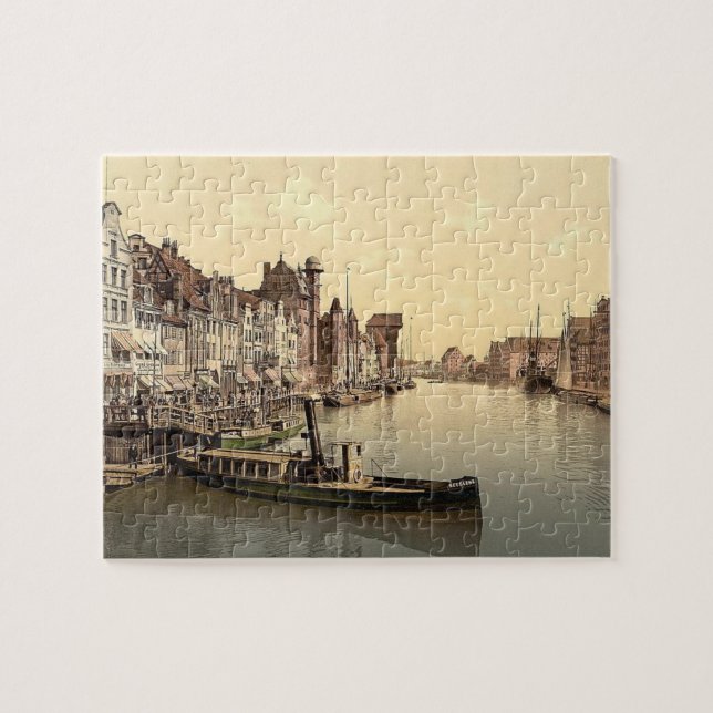 Gdansk Motlawa Jigsaw Puzzle (Horizontal)