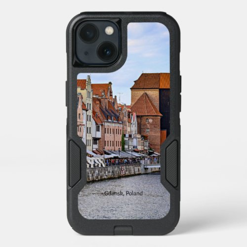 Gdansk Poland Old Town iPhone 13 Case