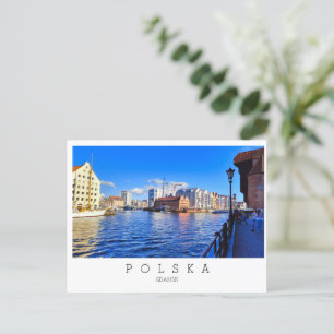 Gdansk, Poland , Polska Postcard