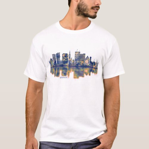 Gdansk Skyline T_Shirt