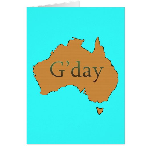 G'day Cards (Front)