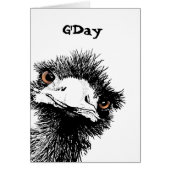 G'Day - Emu (Front)
