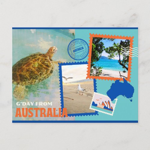 Gday from Australia Postcard