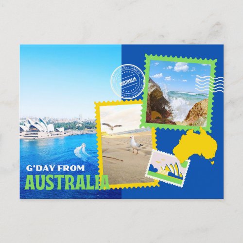 GDay from Australia  Postcard