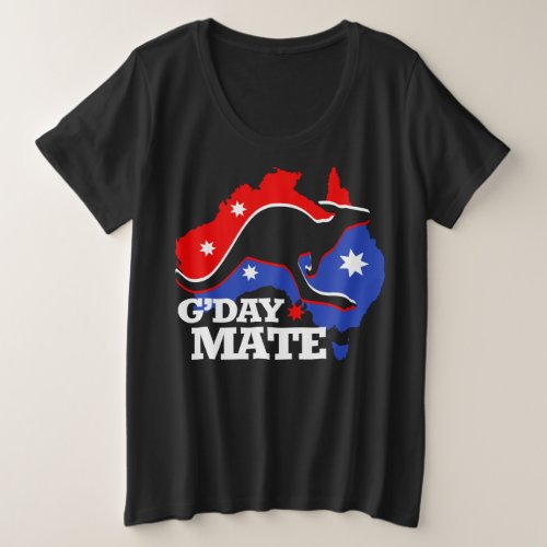 Gday Mate Australia Kangaroo Shirt