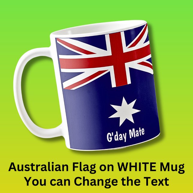 G'day Mate Australian Flag Mug (Creator Uploaded)