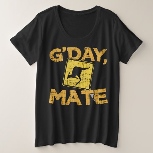 Gday Mate _ Funny Australia  Kangaroo T_Shirt