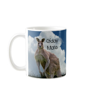 G'Day Mate Kangaroo Mug