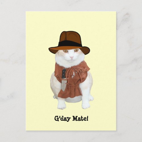 GDay Mate Postcard