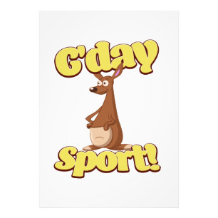 G'day Sport Photo Print