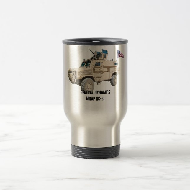 GDLS MRAP RG-31 TRAVEL MUG (Center)