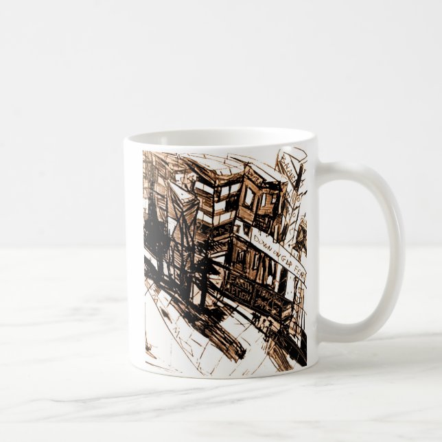 gdp fear coffee mug (Right)
