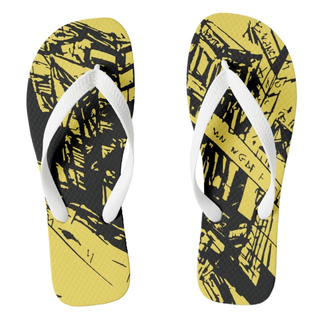 GDP FEAR FLIP FLOPS (Footbed)