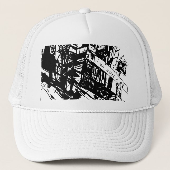 GDP FEAR SVG TRUCKER HAT (Front)