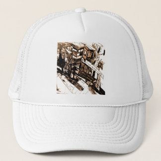 gdp fear trucker hat