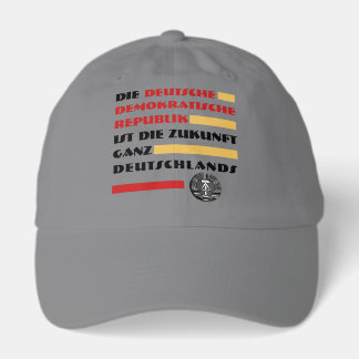 GDR FUTURE OF GERMANY HAT
