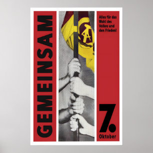 GDR Poster National Day Together. Everything for
